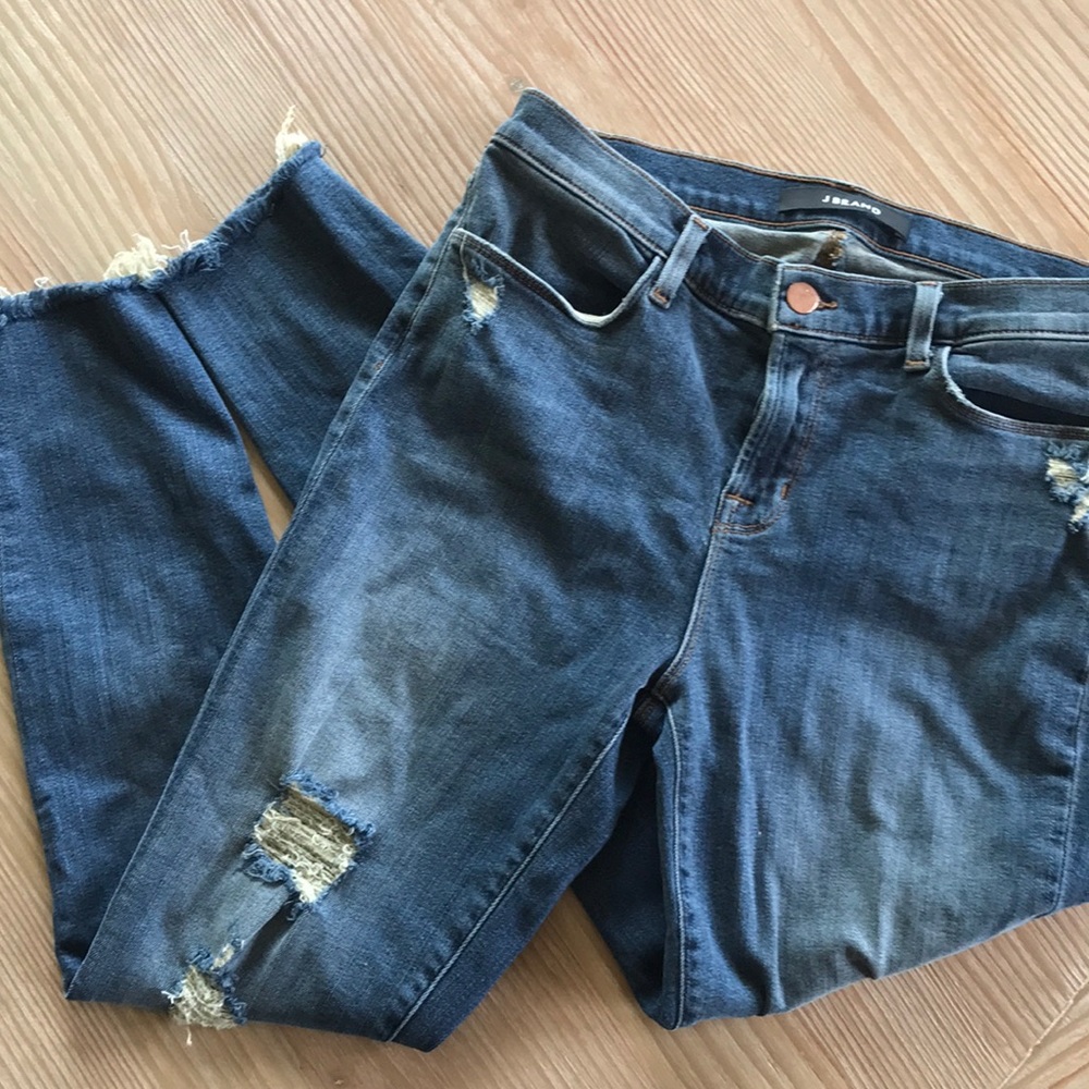 J Brand cropped skinny in Fury